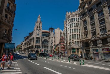 Готический квартал в Барселоне